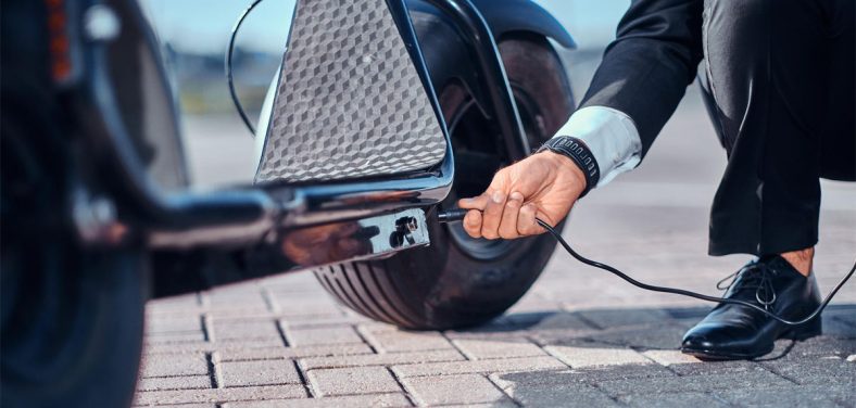 partes de una moto eléctrica