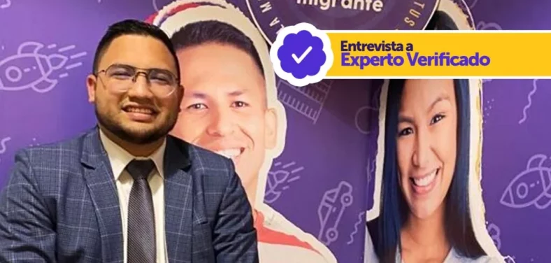 Pedro Oliveros_ apoyando la migración positiva en Perú